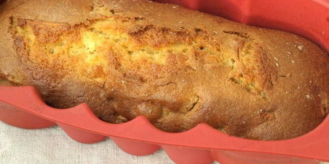 Рецепт манника на кефире с яблоками