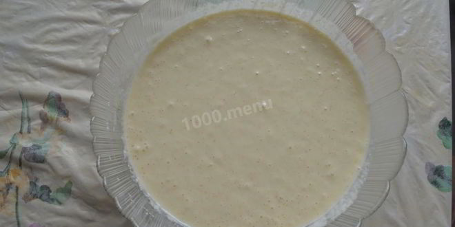 Рецепт манника на сковороде