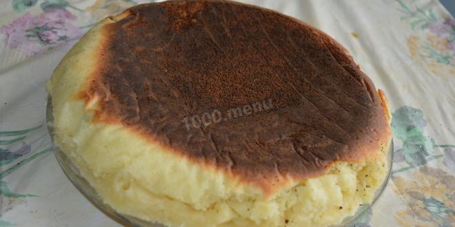 Рецепт манника на сковороде