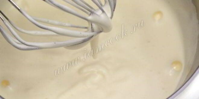 Рецепт манника на сметане