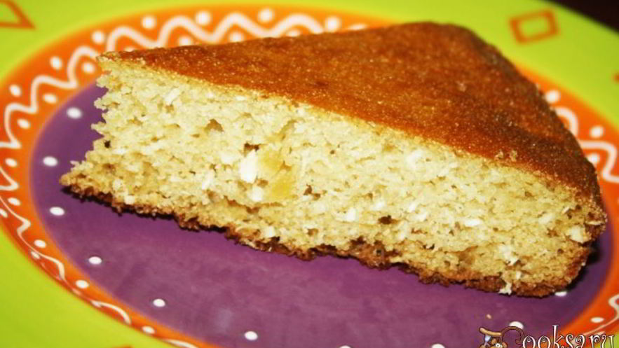 Рецепт манника пинаколада