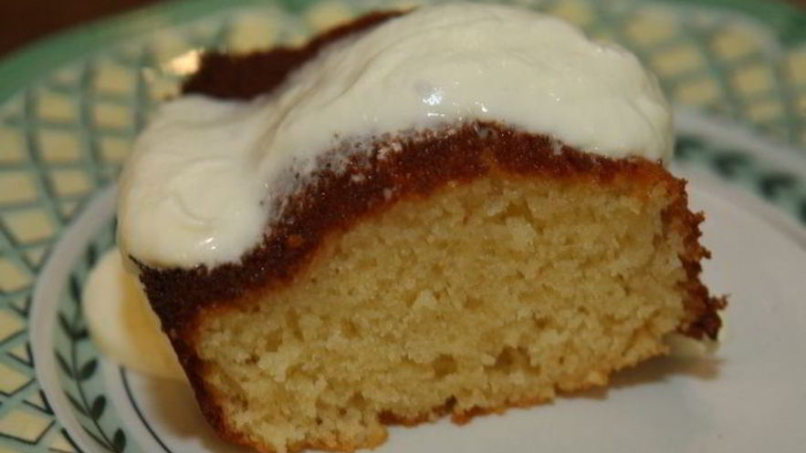 Рецепт манника по-гречески с йогуртом