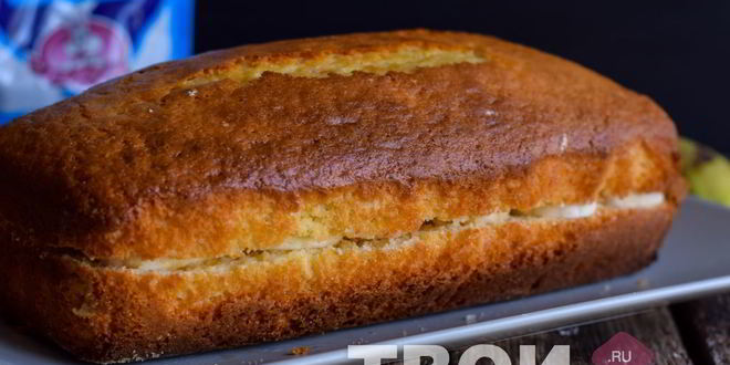 Рецепт манника с бананами