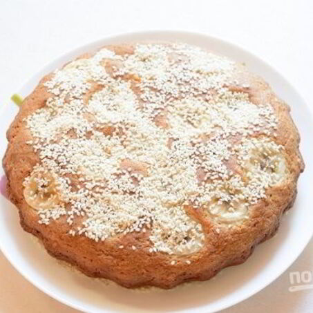 Рецепт Манника с бананом на кефире