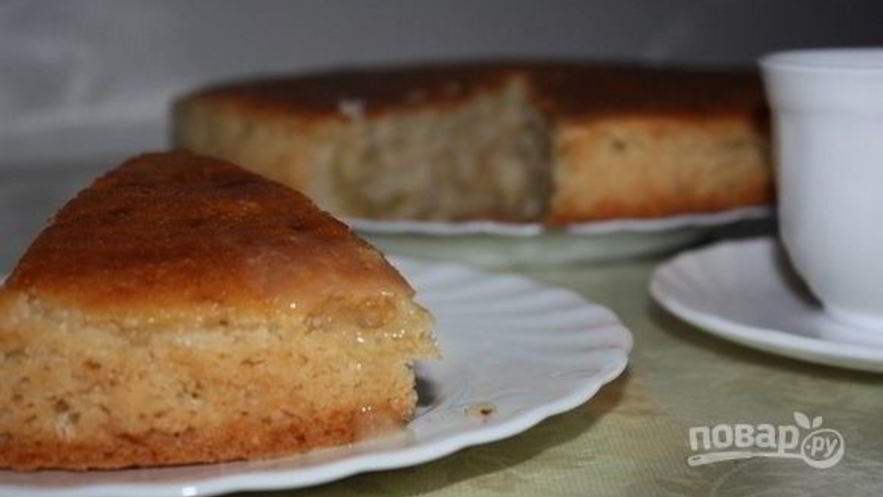 Рецепт манника с лимонной начинкой