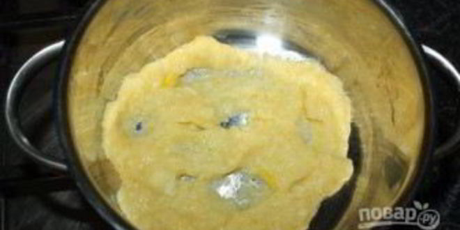 Рецепт манника с лимонной начинкой