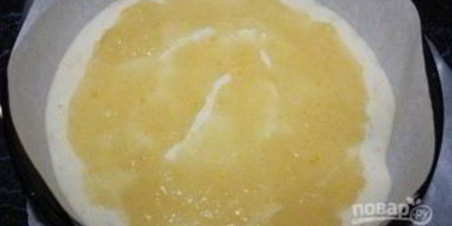 Рецепт манника с лимонной начинкой