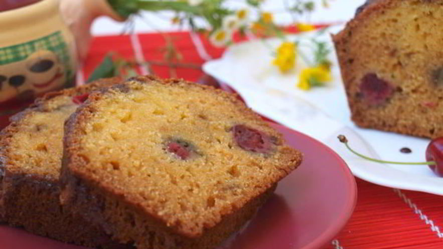 Рецепт манника с вишней