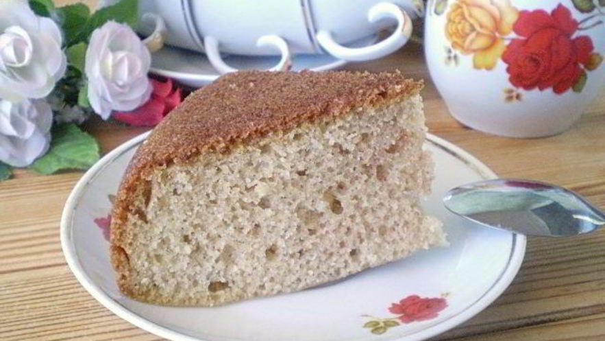 Рецепт пирога манник на кефире