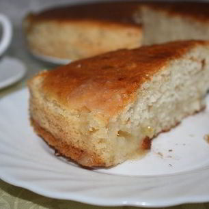 Рецепт Постного манника с лимонной начинкой