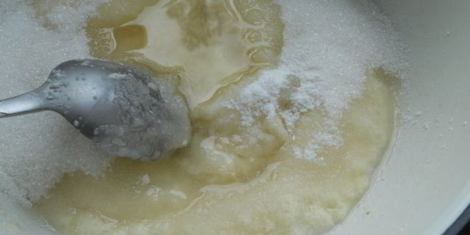 Рецепт постного шоколадного манника