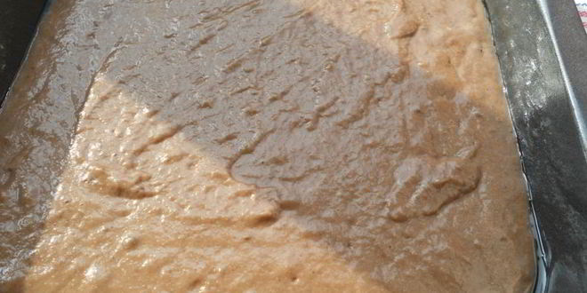 Рецепт постного шоколадного манника