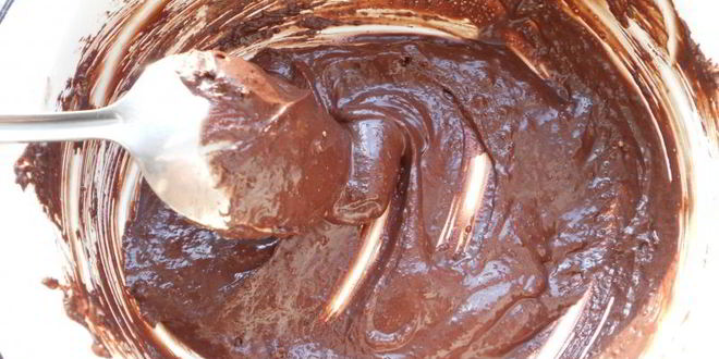 Рецепт постного шоколадного манника