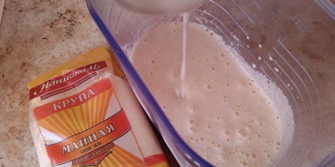 Рецепт самого идеального манника