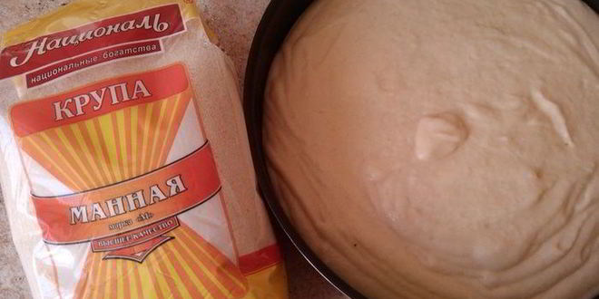 Рецепт самого идеального манника