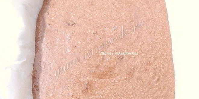 Рецепт шоколадного манника на сметане