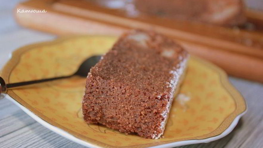 Рецепт шоколадного манника