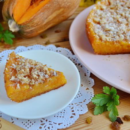 Рецепт Тыквенного манника