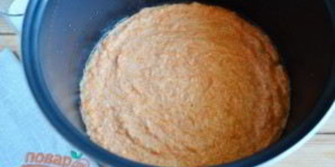 Рецепт тыквенного манника