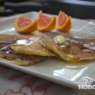 Рецепт Апельсиновых оладий с рикоттой