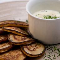 Рецепт Гречневых оладий с грибным соусом