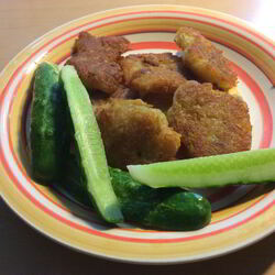 Рецепт Ирландских картофельный оладьи