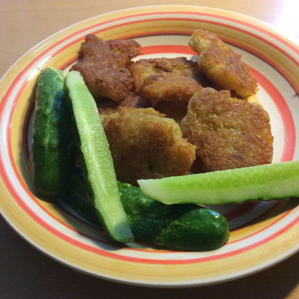 Рецепт Ирландских картофельный оладьи