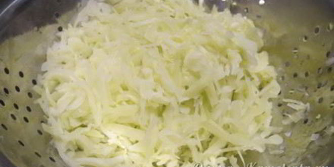 Рецепт капустных оладий