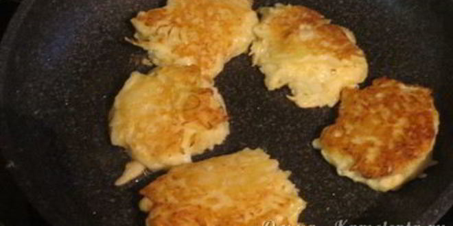 Рецепт капустных оладий