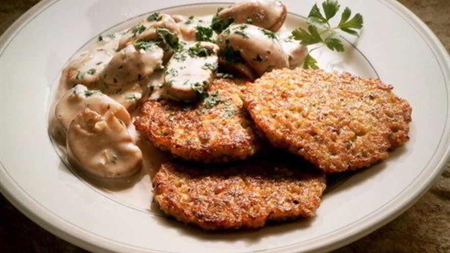 Рецепт картофельных оладий с тыквой баттернат