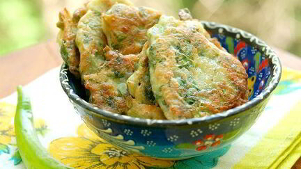 Рецепт Оладушек со шпинатом