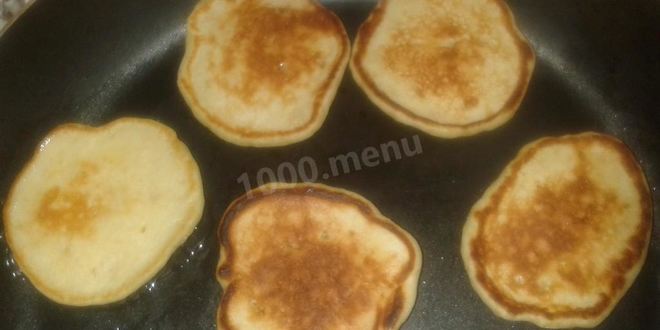 Рецепт оладий бананза