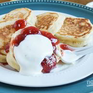 Рецепт Оладий дрожжевых на кефире