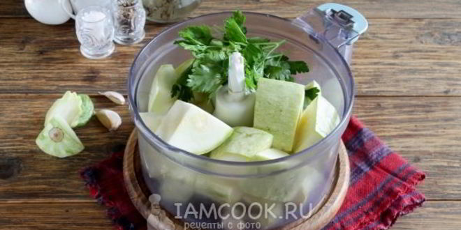 Рецепт оладий из кабачков с фаршем