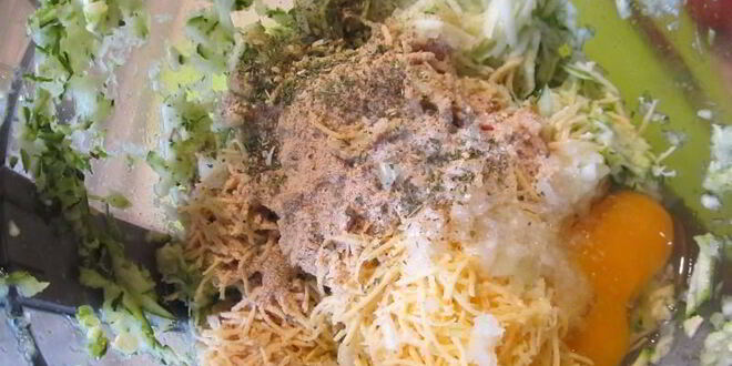 Рецепт оладий из кабачков в духовке