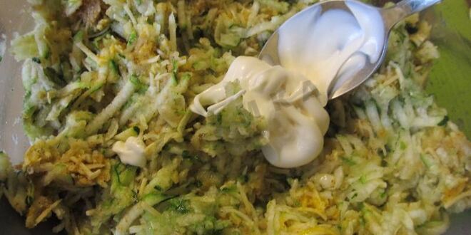 Рецепт оладий из кабачков в духовке