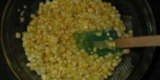 Рецепт оладий из кукурузы