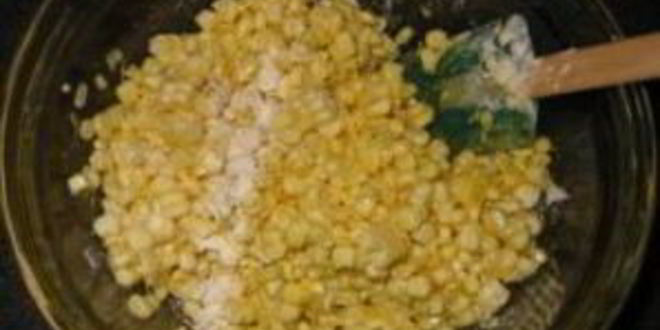 Рецепт оладий из кукурузы