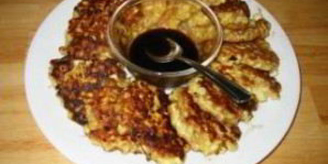 Рецепт оладий из кукурузы