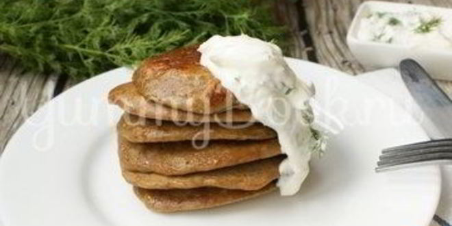 Рецепт оладий из куриной печени