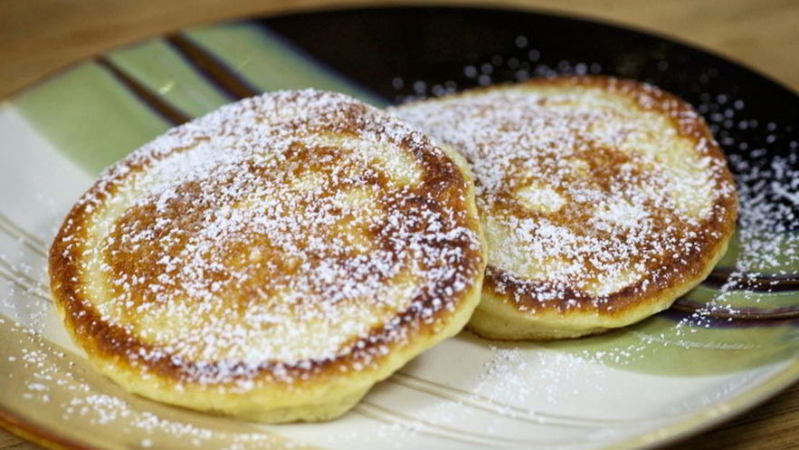 Рецепт оладий из молока