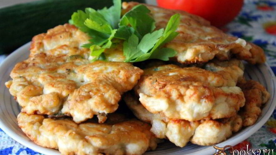 Рецепт оладий из рубленой курицы