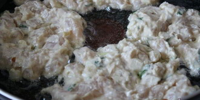 Рецепт оладий из рубленой курицы