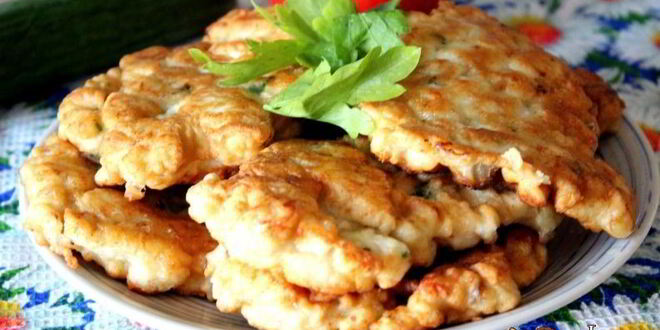 Рецепт оладий из рубленой курицы
