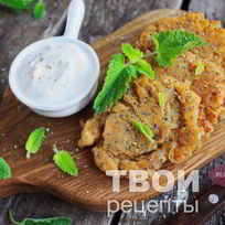 Оладьи из цветной капусты