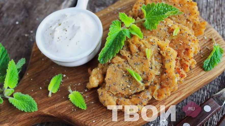 Рецепт оладий из цветной капусты