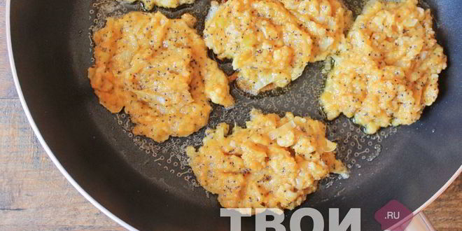Рецепт оладий из цветной капусты