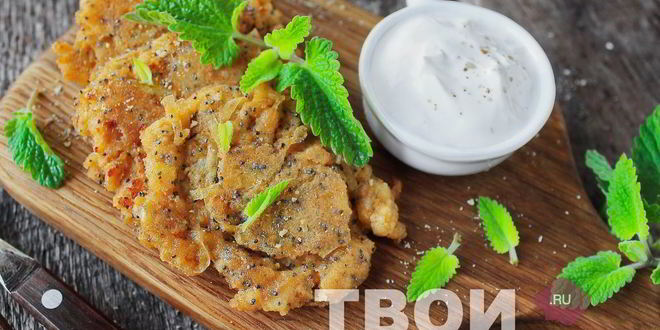 Рецепт оладий из цветной капусты