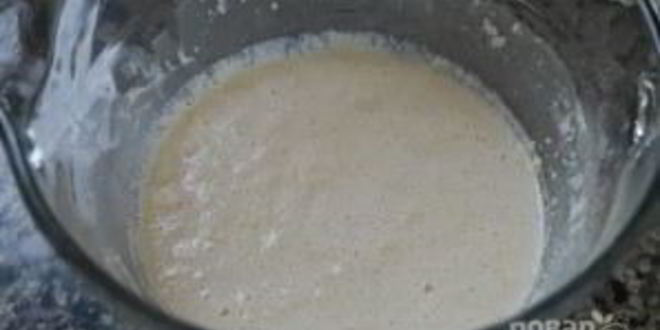 Рецепт оладий на дрожжах на молоке