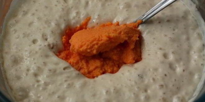 Рецепт оладий на дрожжах с морковью